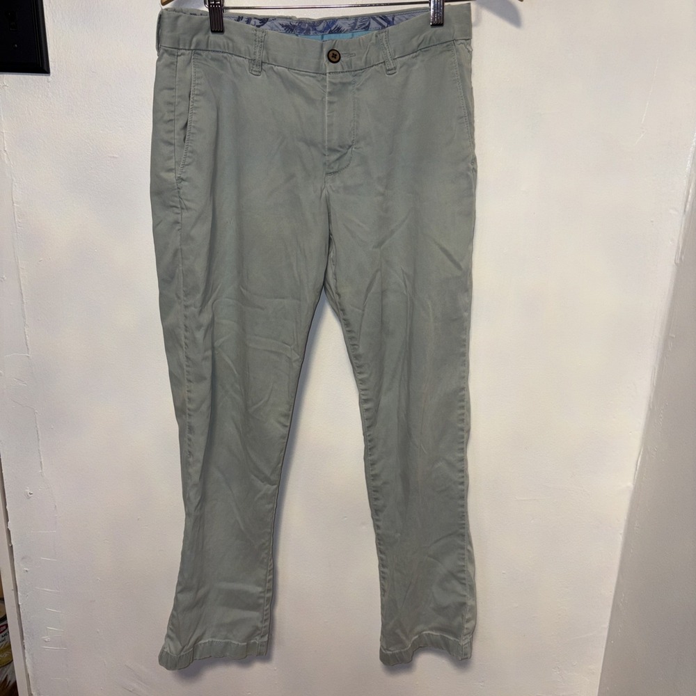 Tommy Bahama Men's 30x30 Pleated Dress Pants Trousers